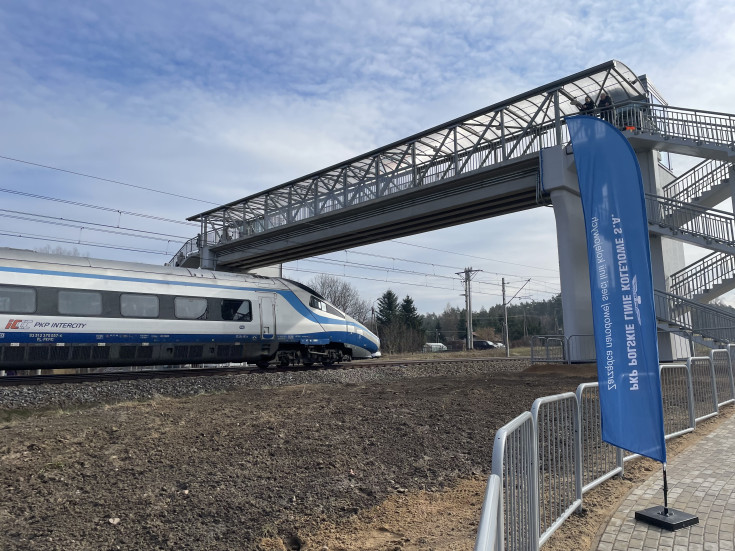 Pendolino, Ciechanów, nowy wiadukt, nowa infrastruktura