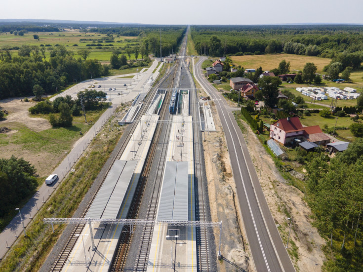 E59, pociąg, nowa infrastruktura, Reptowo, nowy peron