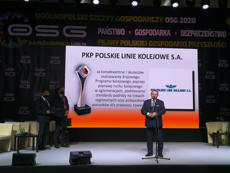 Krajowy Program Kolejowy, Merchel Ireneusz, Bursztyn Polskiej Gospodarki 2020, Ogólnopolski Szczyt Gospodarczy