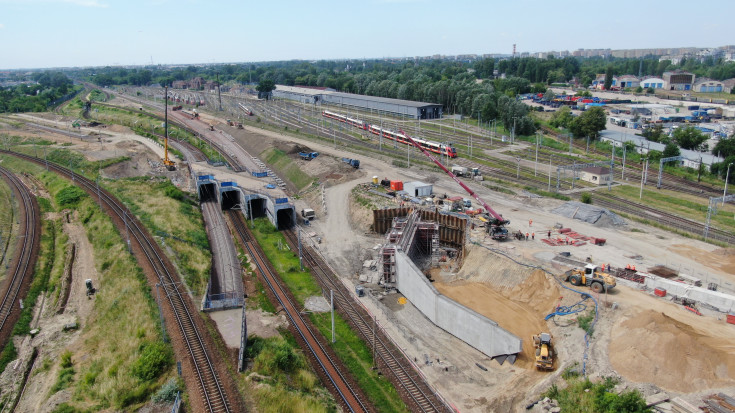 POIiŚ 2014-2020, Warszawa Zachodnia, linia średnicowa, warszawska linia średnicowa, Budimex, modernizacja stacji, WWK, nowy wiadukt kolejowy