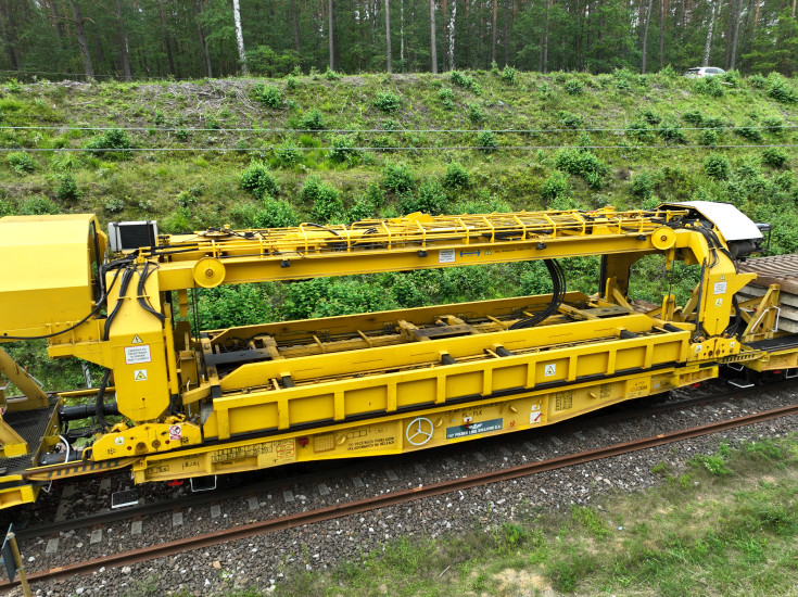 Radzice, Tomaszów Mazowiecki, PUN, maszyna, LK22, prace utrzymaniowe