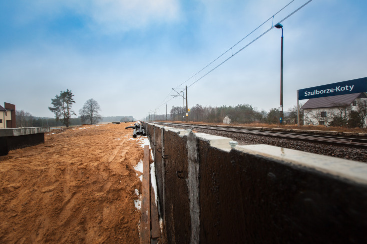 E75, Rail Baltica, CEF, Szulborze, Szulborze Koty