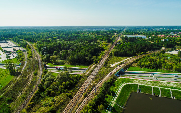 E75, Rail Baltica, Białystok, CEF, Czyżew, wiadukt kolejowy