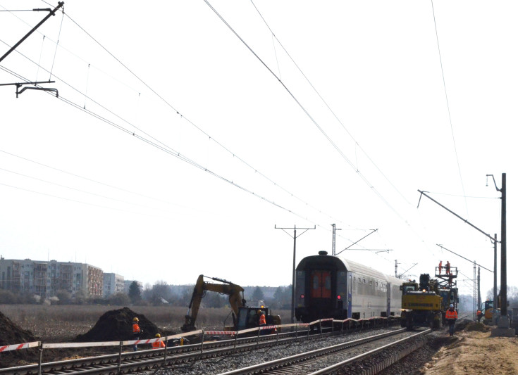 nowy przystanek, prace budowlane, nowa infrastruktura, Program Przystankowy, Oława Zachodnia, pociąg osobowy