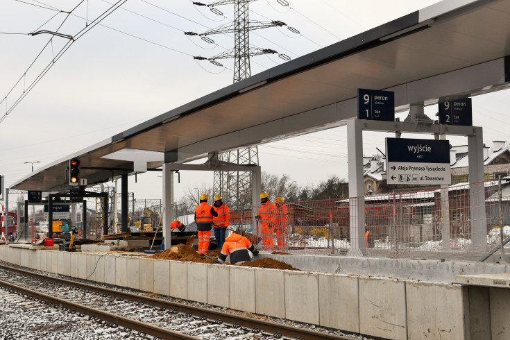 Warszawa Zachodnia, linia średnicowa, warszawska linia średnicowa, budowa peronu, Budimex, modernizacja stacji