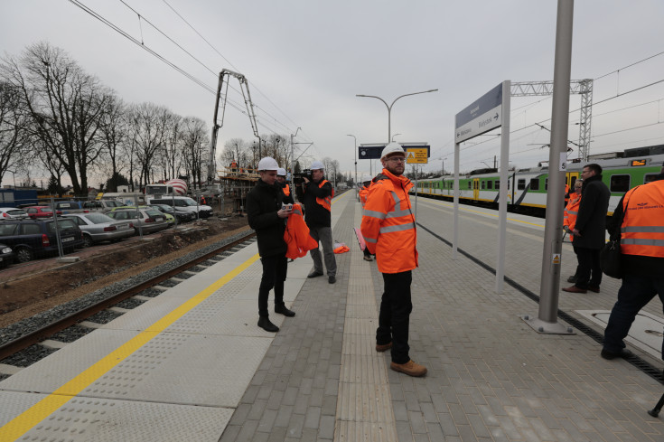 E75, Rail Baltica, CEF, Małkinia, briefing prasowy