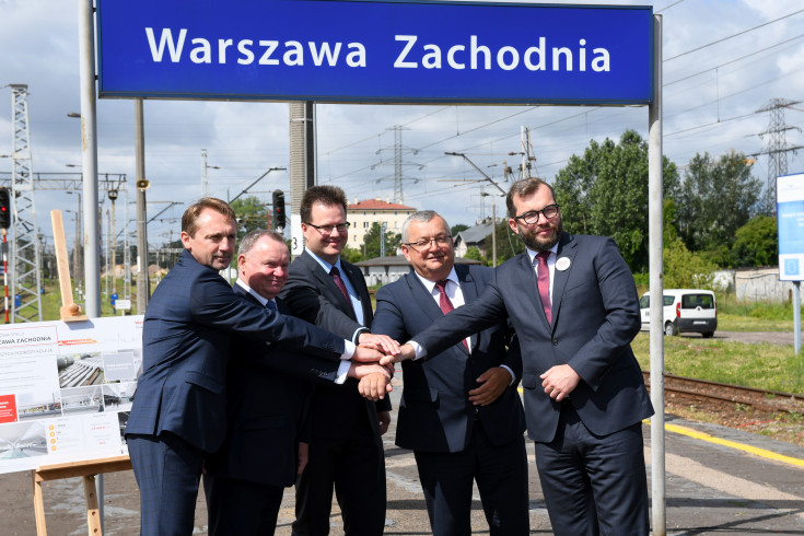 Warszawa Zachodnia, warszawski węzeł kolejowy, warszawska linia średnicowa, przebudowa peronu, Budimex