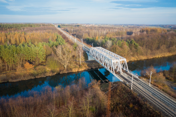 POIiŚ 2014-2020, most kolejowy, Toszek Północ, Rudziniec Gliwicki, Kanał Gliwicki