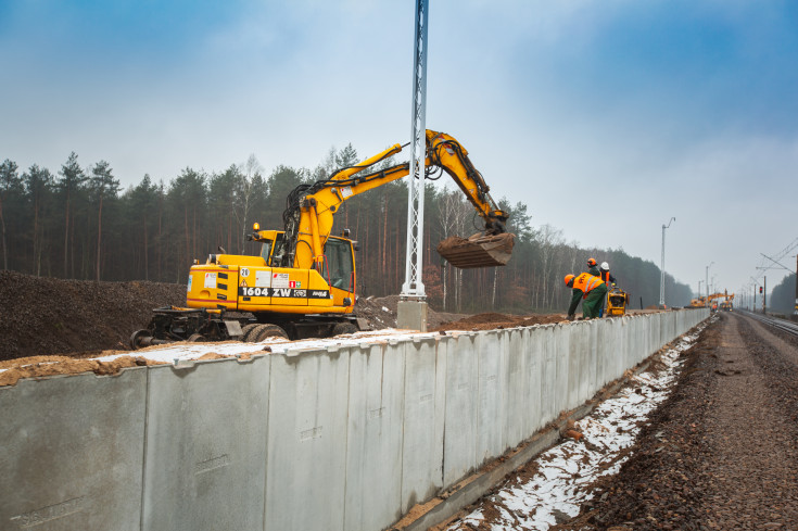 E75, Rail Baltica, CEF, Zaręby Kościelne, Zaręby