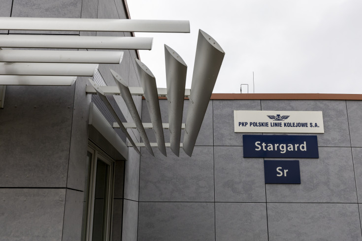 E59, CEF, budowa peronu, Stargard, przebudowa wiaduktu, prace przy wiadukcie, LCS Stargard