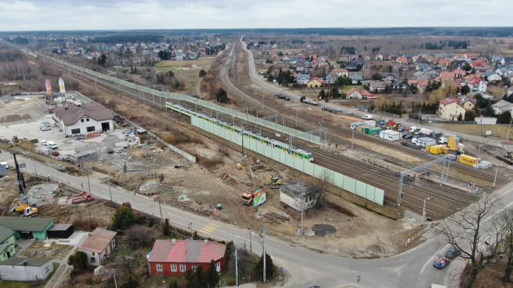 Tłuszcz, E75, Rail Baltica, prace budowlane, nowy wiadukt, nowa infrastruktura, pociąg pasażerski