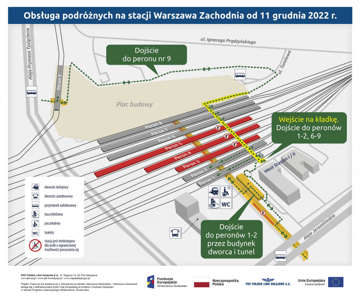 Warszawa Zachodnia, warszawska linia średnicowa, schemat, Portal Pasażera, prace na linii, www.stolicadobrychrelacji.pl, zmiany w komunikacji