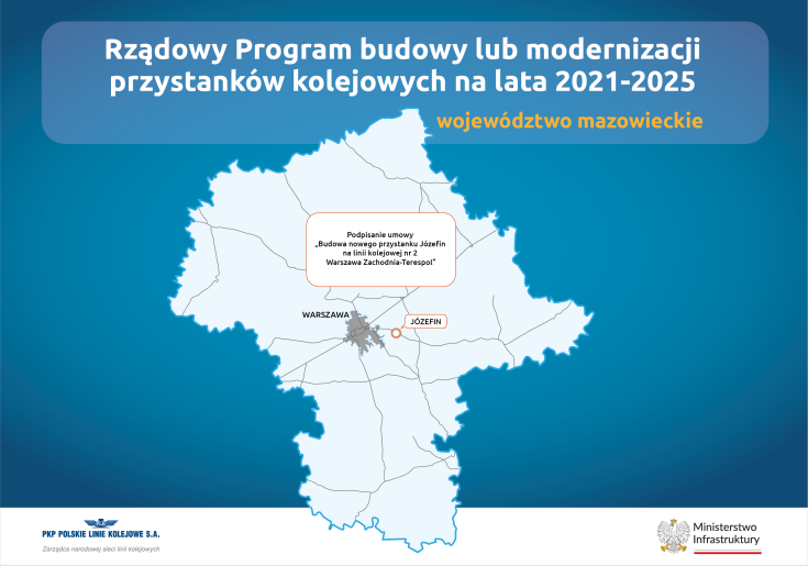 infografika, Program Przystankowy, Józefin