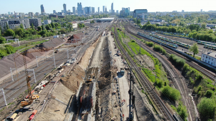 stacja, POIiŚ 2014-2020, Warszawa Zachodnia, linia średnicowa, warszawska linia średnicowa, Budimex, WWK