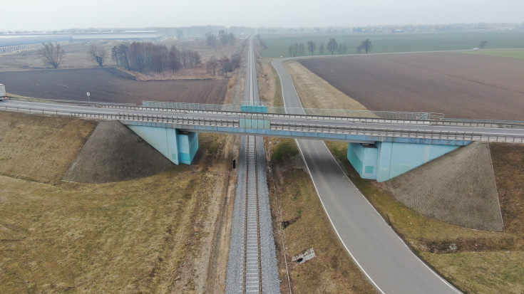 LK285, nowa infrastruktura, Domasław, wiadukt drogowy, powrót pociagów