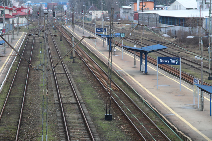 stacja, POIiŚ 2014-2020, Małopolska, przed modernizacją, Nowy Targ, kolejowa zakopianka