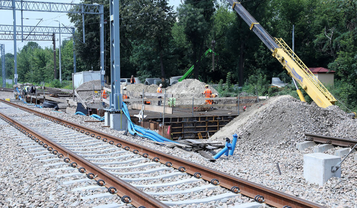 Kraków, wiadukt, CEF, E30, aglomeracja krakowska, wiadukt kolejowy, remont wiaduktu, Łokietka