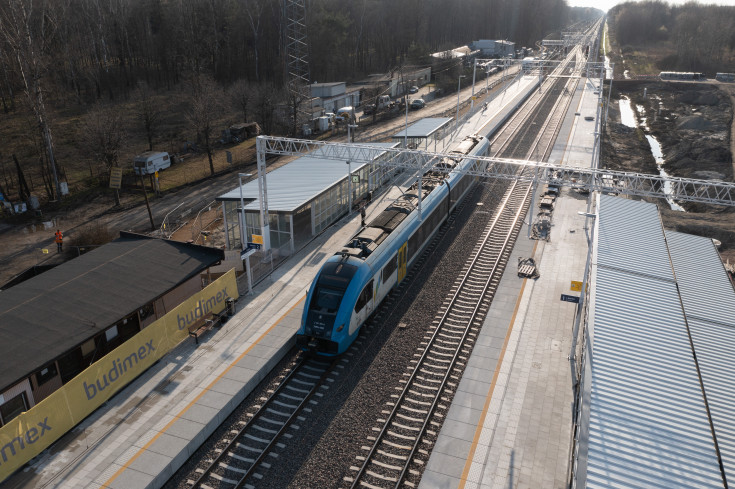 CEF, śląskie, modernizacja stacji, maszyna, Czechowice-Dziedzice, nowy  most, Zabrzeg, Goczałkowice-Zdrój