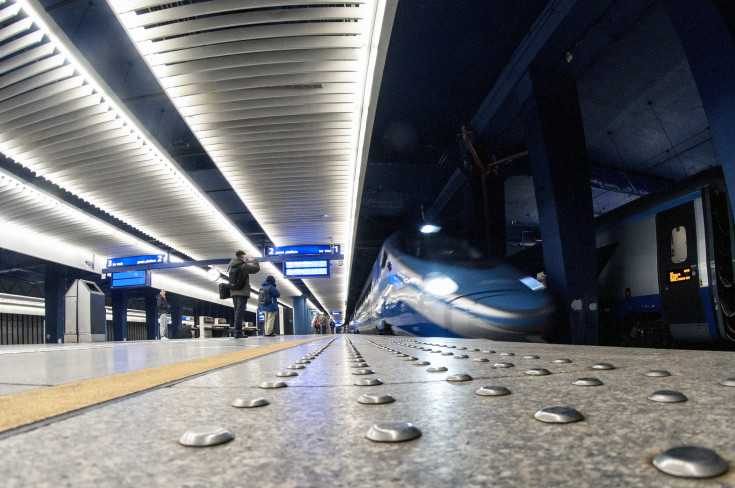 Pendolino, pociąg, PKP Intercity, Warszawa Centralna