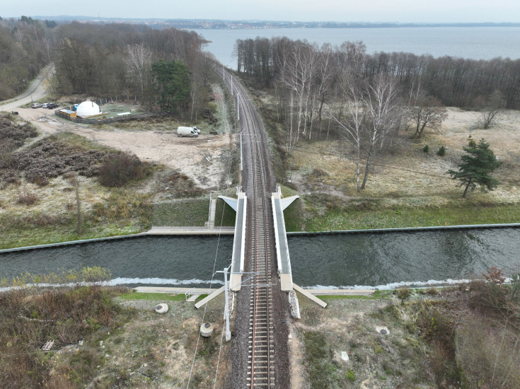 LK38, widok z góry, Kanał Niegociński