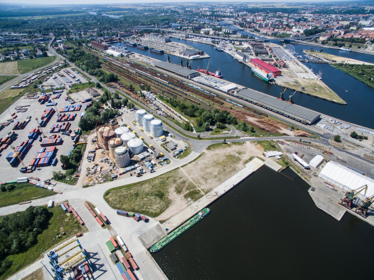 przewóz towarów, port Szczecin, nowa infrastruktura