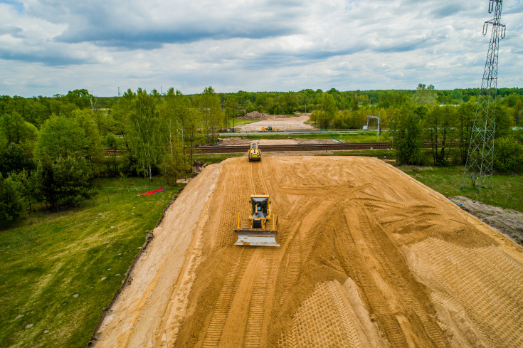 Sadowne, E75, Rail Baltica, CEF, Łochów, Czyżew