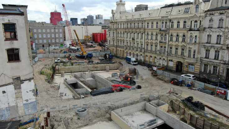 Łódź Żabieniec, Łódź Fabryczna, Łódź Kaliska, alomeracja łódzka, budowa tunelu