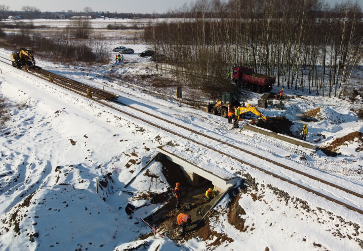 nowy przystanek, Lubartów, Wieprz, nowa infrastruktura pasażerska, LK30, remont przepustu