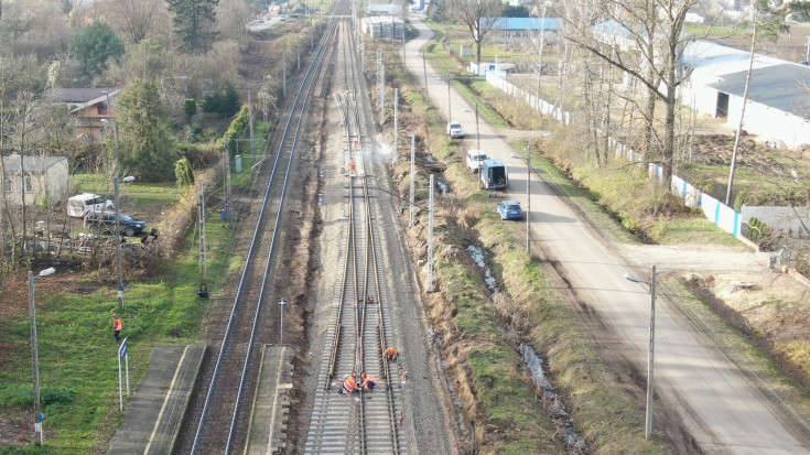 modernizacja, E75, Rail Baltica, stacja, Czyżew, nowa infrastruktura