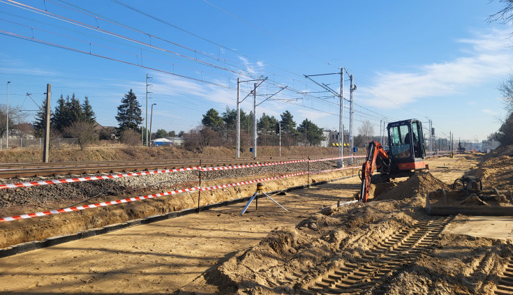 nowy przystanek, nowa infrastruktura, nowy peron, Towarowa Obwodnica Poznania, Poznań Suchy Las