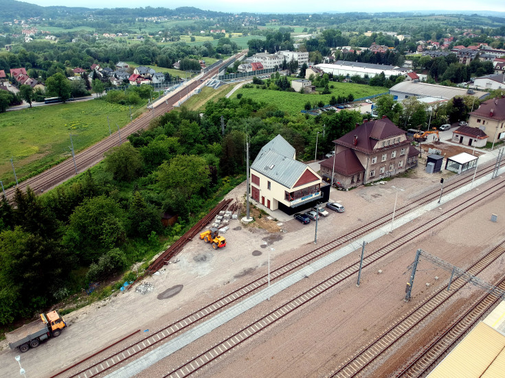 KPK, E30, nowy przystanek, nowa infrastruktura pasażerska, LCS Mydlniki, system komputerowy