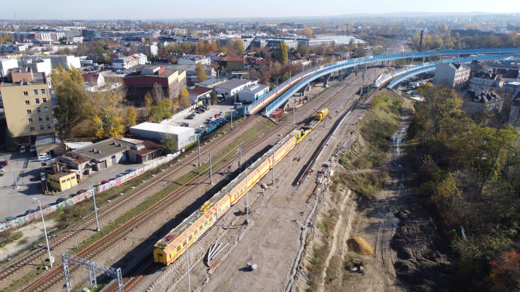 E30, Kraków Płaszów, pociąg techniczny, dodatkowy tor, nowa infrastruktura