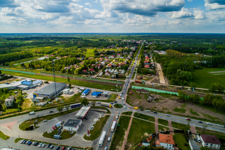 Sadowne, E75, Rail Baltica, CEF, Łochów, Czyżew