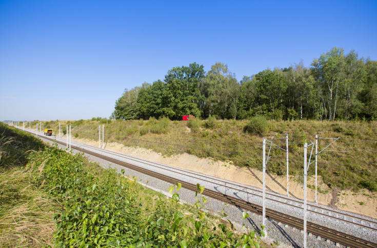 Toszek, Rudziniec, Stare Koźle, LK153, zgrzewanie szyn