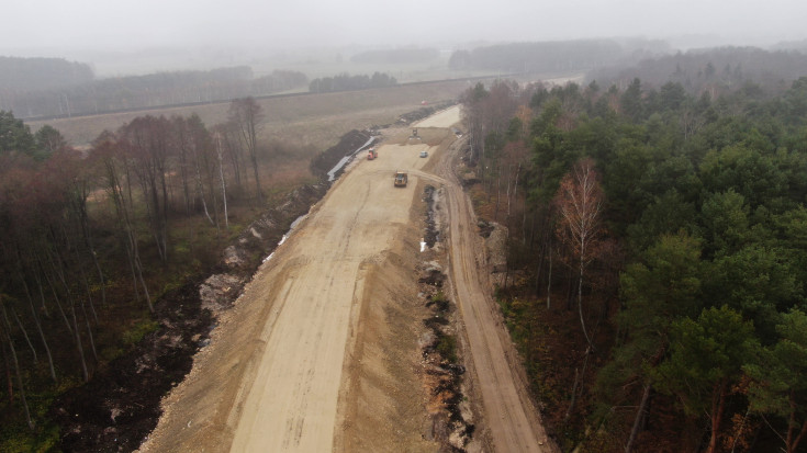 łącznica, CMK, Czarnca, Włoszczowa Północ, LK582, tor, prace budowlane, nowa infrastruktura