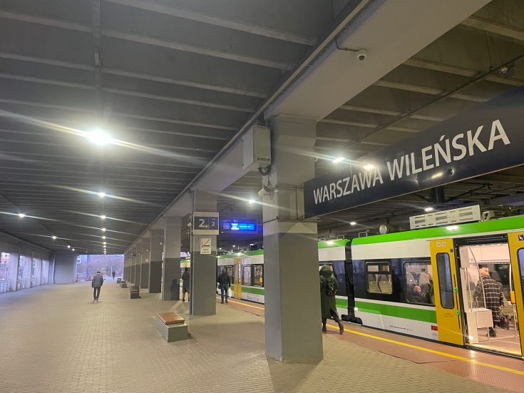 nowe przejscie dla pieszych, Warszawa Wieleńska