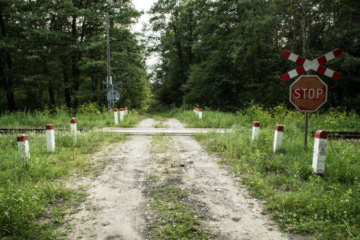 modernizacja, przejazd kolejowo-drogowy, LK8, Dobieszyn, przed modernizacją, inwestycja