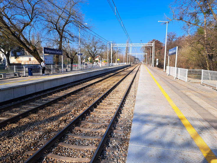 nowy przystanek, nowy tor, nowa infrastruktura, nowy peron, Program  Przystankowy, Bydgoszcz Zachód