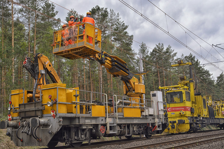 Zgorzelec, elektryfikacja, Węgliniec, CEF, E30, pociąg sieciowy