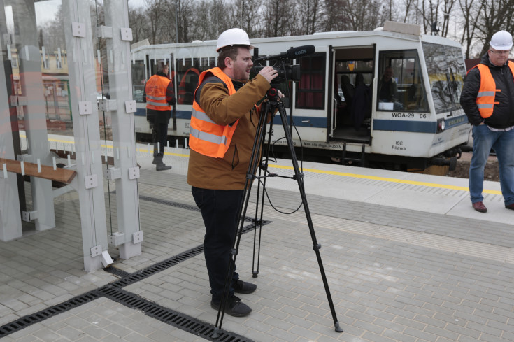 E75, Rail Baltica, CEF, Małkinia, briefing prasowy