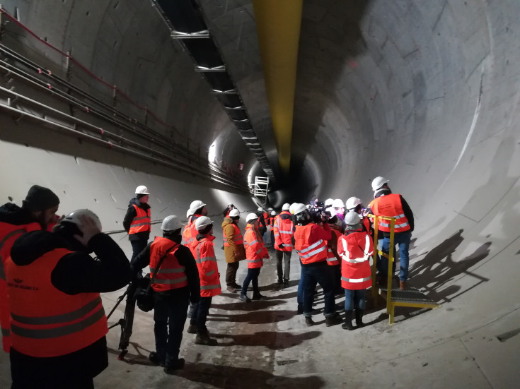 tunel średnicowy, Łódź, wizyta techniczna