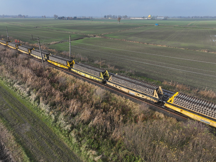 PUN, maszyna, LK204, prace na stacji kolejowej