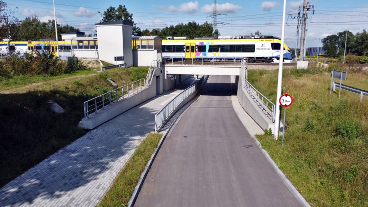 przejazd kolejowo-drogowy, E30, Kokotów, nowa infrastruktura