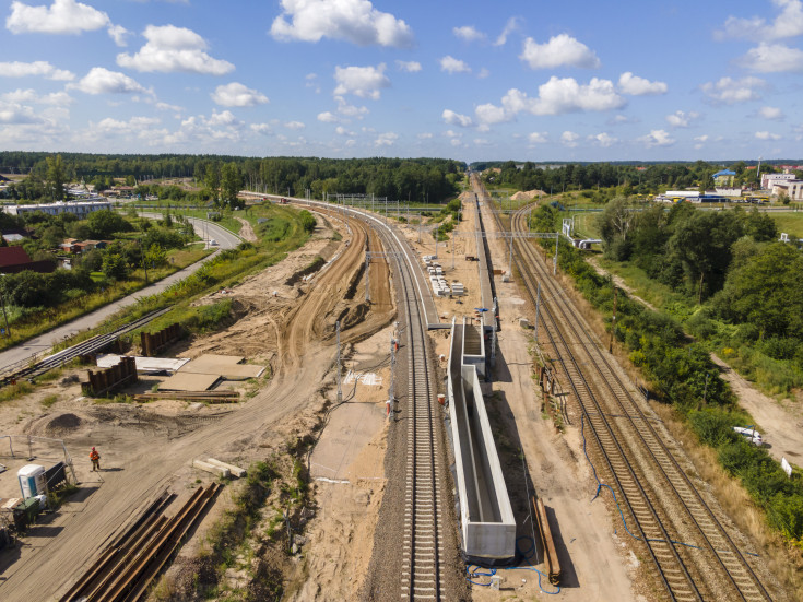 E75, Rail Baltica, Białystok, CEF, Białystok Zielone Wzgórza