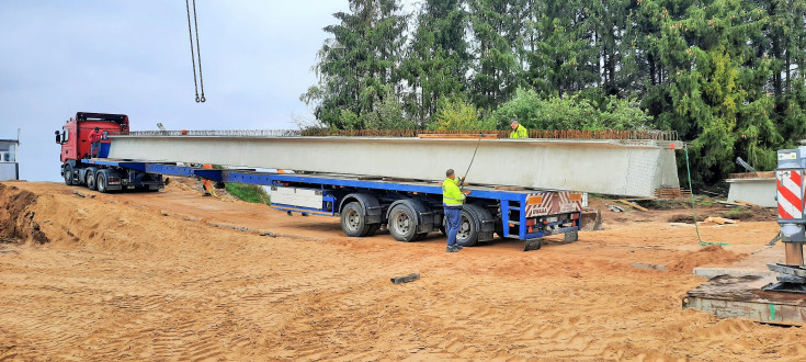 E75, Rail Baltica, budowa wiaduktu kolejowego, Uhów