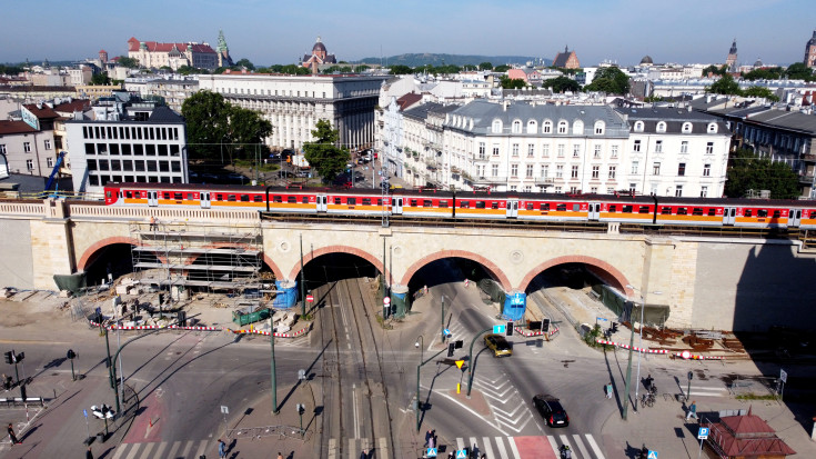 Kraków, wiadukt, E30, pociąg, Grzegórzecka, nowa infrastruktura, www.krakow-rudzice.pl, drugi tor