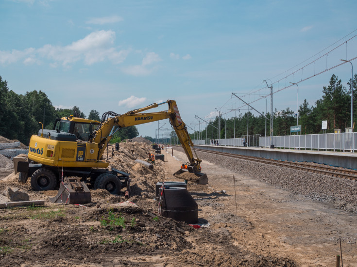 Sadowne, E75, Rail Baltica, CEF, Sadowne Węgrowskie