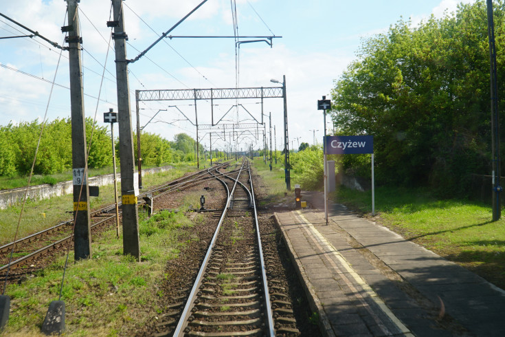 E75, Rail Baltica, stacja, tor, Czyżew, 200 km/h