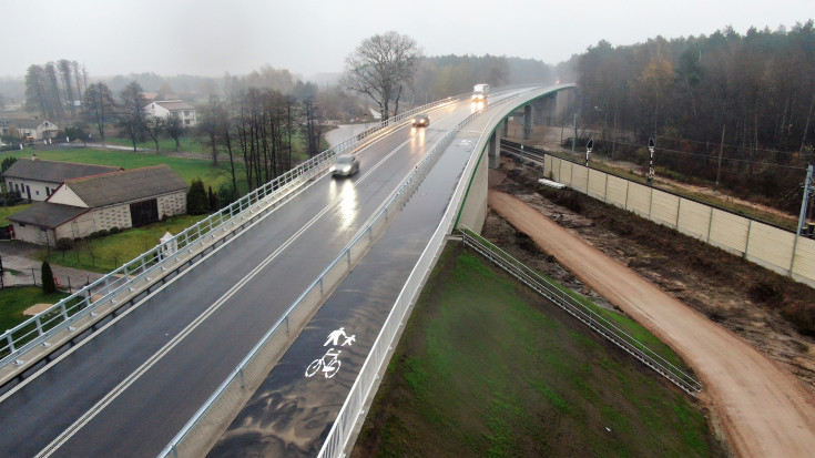 E75, Rail Baltica, Mokra Wieś, nowa infrastruktura, nowy wiadukt drogowy