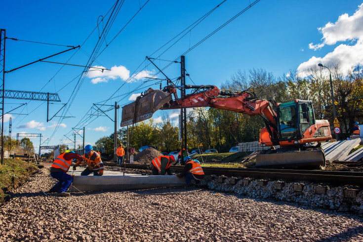 modernizacja, POIiŚ 2014-2020, rozjazd, Bydgoszcz Czyżkówko